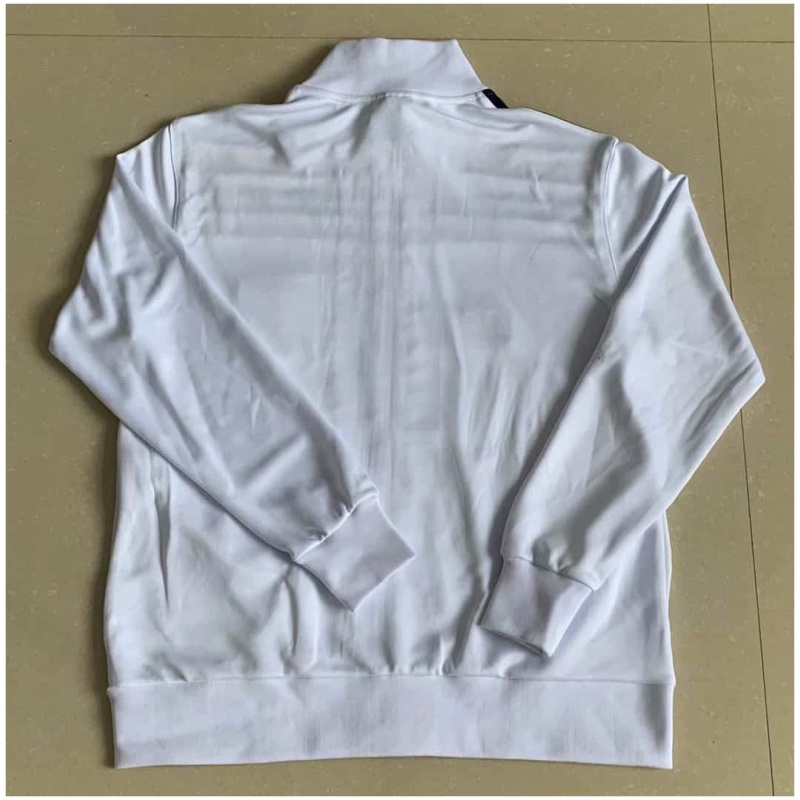 Veste rétro Angleterre blanche 1980