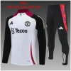 Tenue d’entraînement enfant Manchester United blanche 2024/25