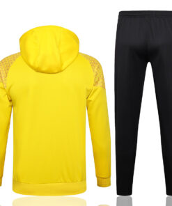 Survêtement Borussia Dortmund Hoodie Sweat + Pantalon Entraînement Jaune 2023/24