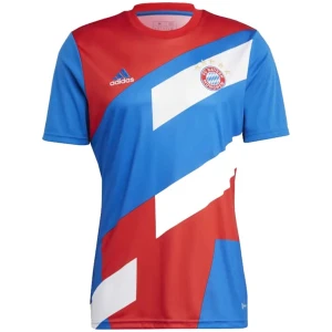 Maillot d’entraînement court pré-joueur Bayern Munich bleu 2023/24