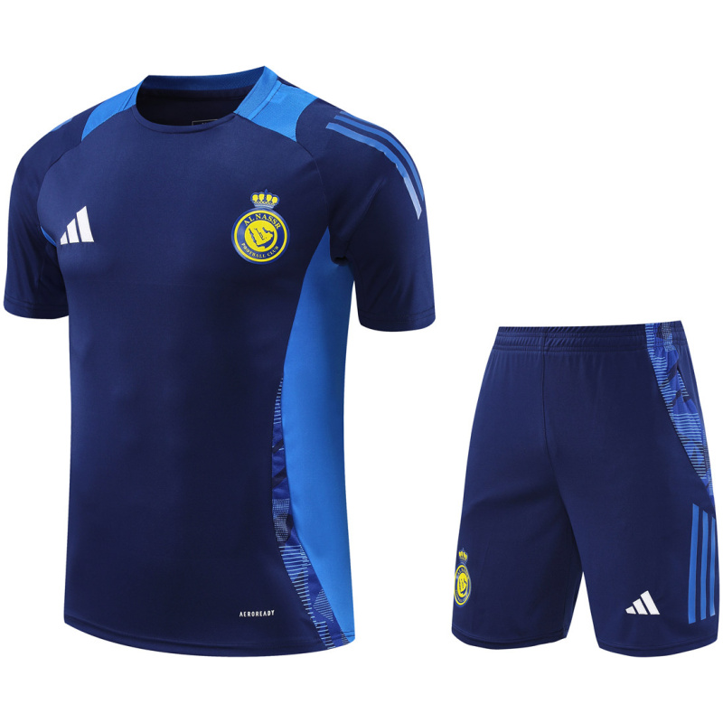 Ensemble d’entraînement court Riyad Al-Nassr bleu 2024/25