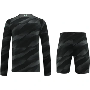 Maillot de Gardien de But de Liverpool 2023/24 Manches Longues Noir