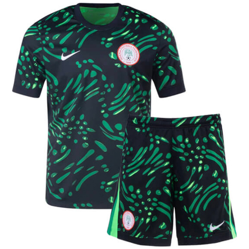 Maillot extérieur pour enfants du Nigeria 2024