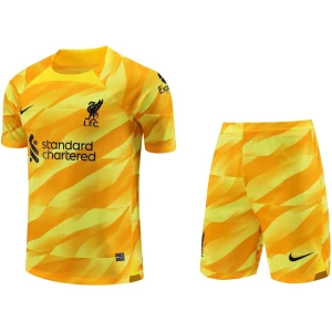 Gardien de but de Liverpool tenue jaune 2023/24
