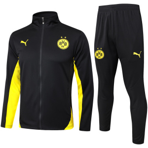 Survêtement d’entraînement Borussia Dortmund Veste + Pantalon Noir 2024/25