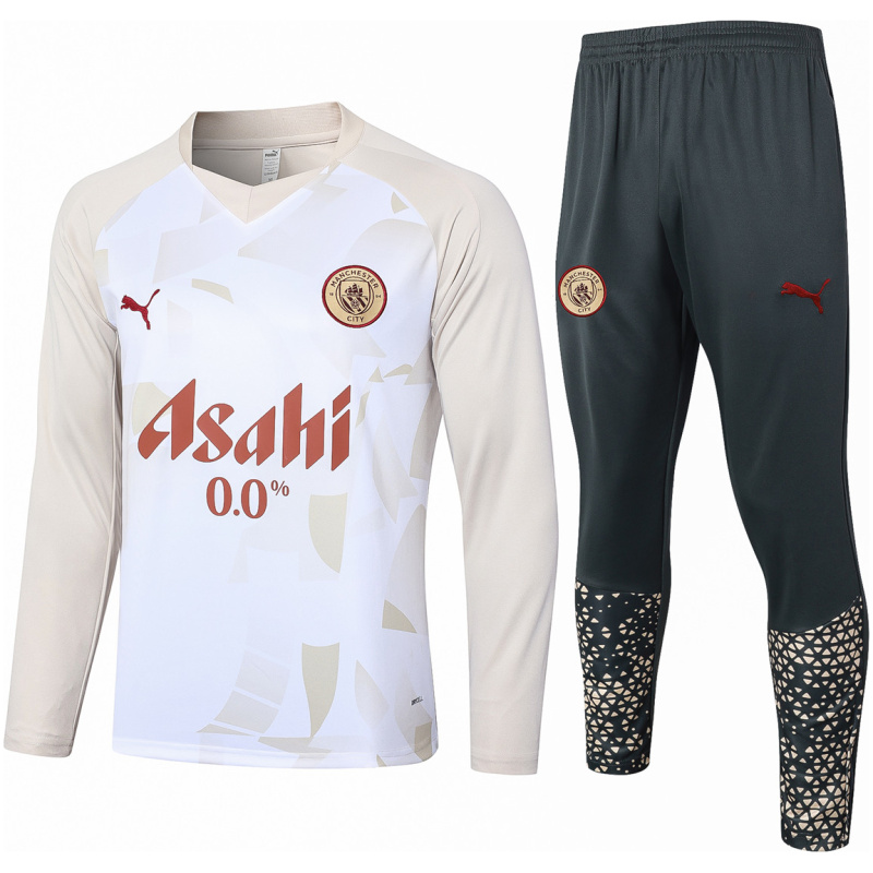 Tenue d’entraînement blanche de Manchester City 2024/25