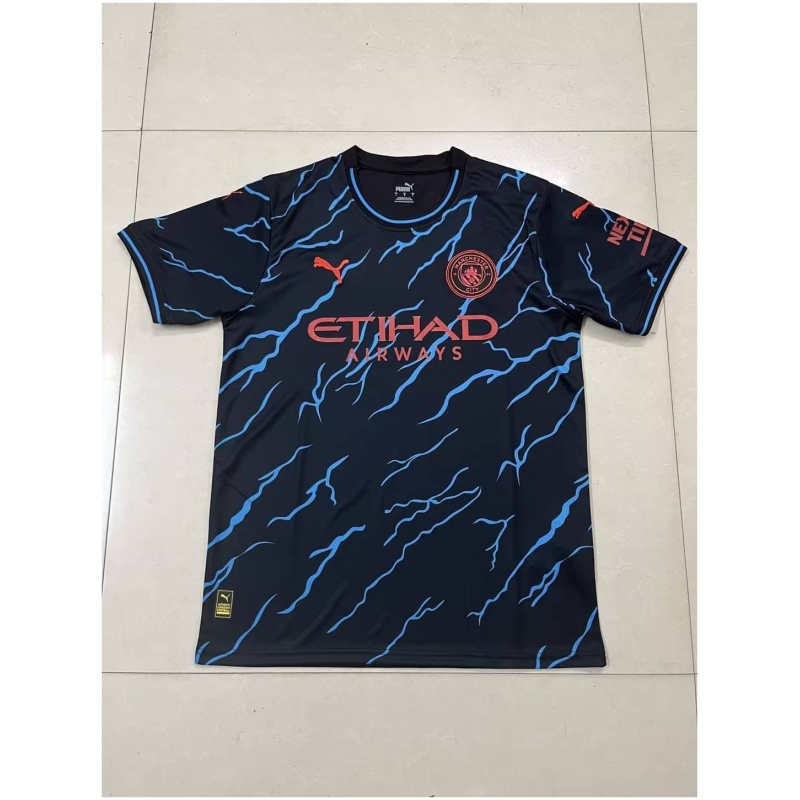 Maillot Édition Spéciale Bleue de Manchester City 2023/24