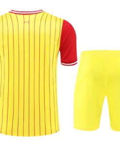 Tenue d’entraînement courte de Liverpool jaune 2024/25