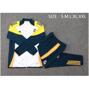 Ensemble de survêtement enfant Real Madrid Veste + Pantalon Blanc 2024/25