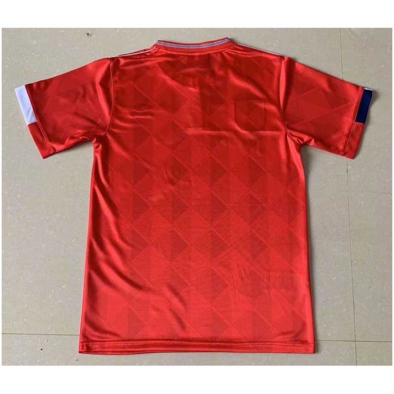 Maillot extérieur rétro de l’Angleterre 1989