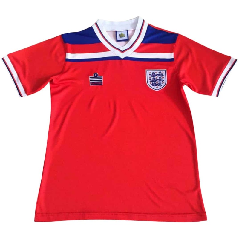Maillot extérieur rétro de l’Angleterre 1980