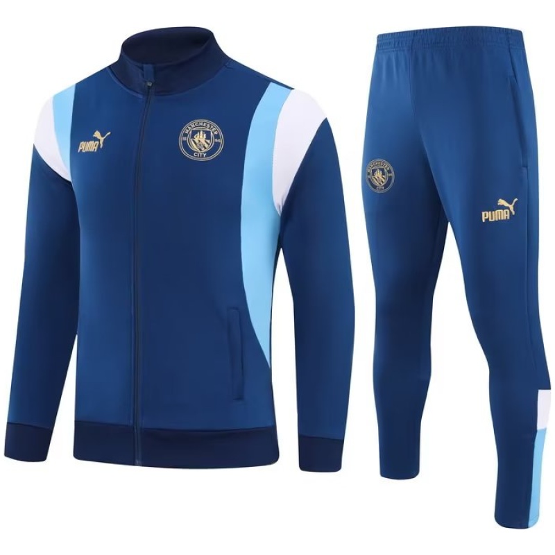 Survêtement d’entraînement Manchester City Veste + Pantalon Bleu 2023/24