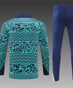 Tenue d’entraînement enfants Brésil bleue 2024