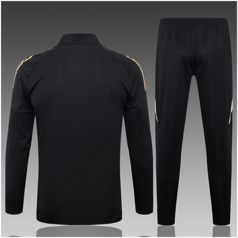 Ensemble de survêtement Enfants Real Madrid Veste + Pantalon Noir 2024/25