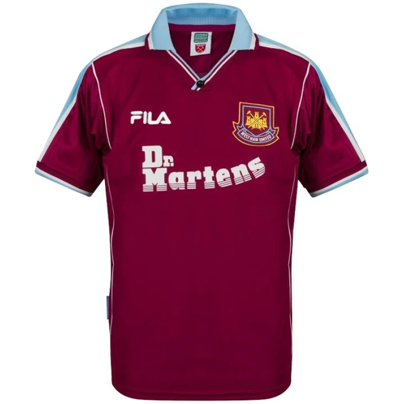 Maillot Domicile Rétro West Ham United 2000/01
