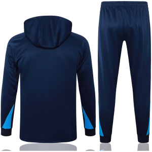 Ensemble de survêtement Chelsea – Sweat à capuche + Pantalon d’entraînement Royal 2024/25