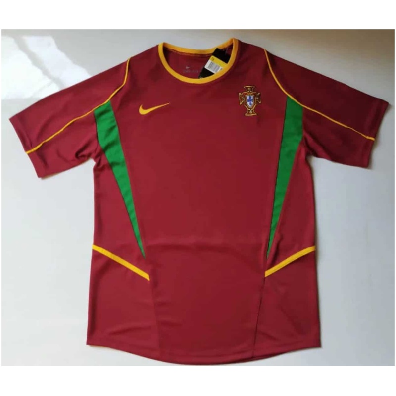 Maillot domicile rétro du Portugal 2002
