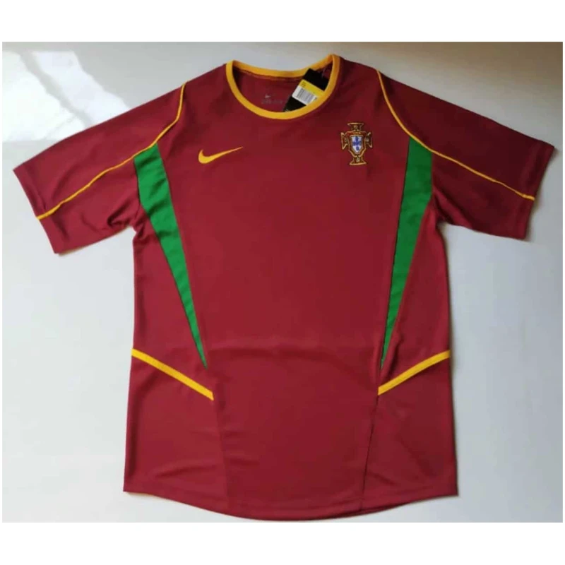 Maillot domicile rétro du Portugal 2002
