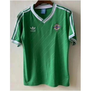 Maillot Domicile Rétro d’Irlande du Nord 1988