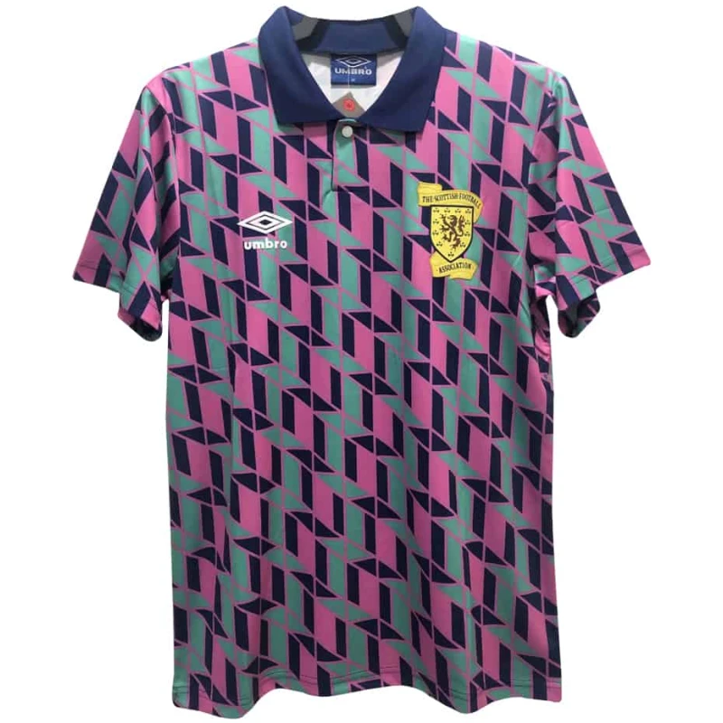 Maillot extérieur rétro de l’Écosse 1988/89