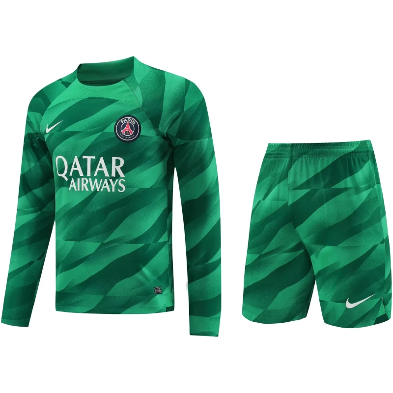 Maillot Longue Manche de Gardien Vert du PSG 2023/24