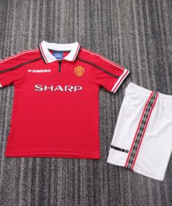 Maillot rétro pour enfants Manchester United Third 1998/99