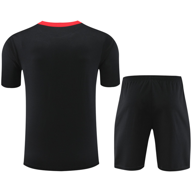 Tenue d’entraînement courte Portugal noire 2024
