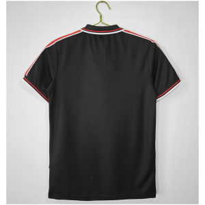 Maillot rétro noir de Manchester United 1998/99