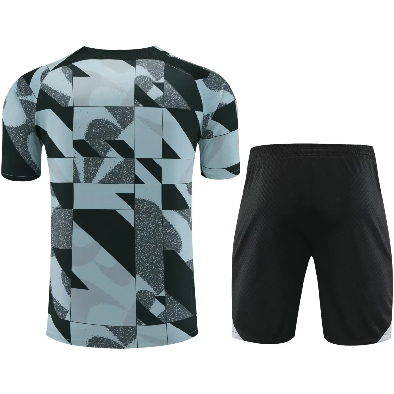 Ensemble d’entraînement court Chelsea gris 2023/24