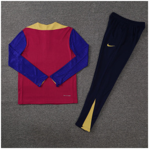 Tenue d'entraînement enfant FC Barcelone rouge 2024/25