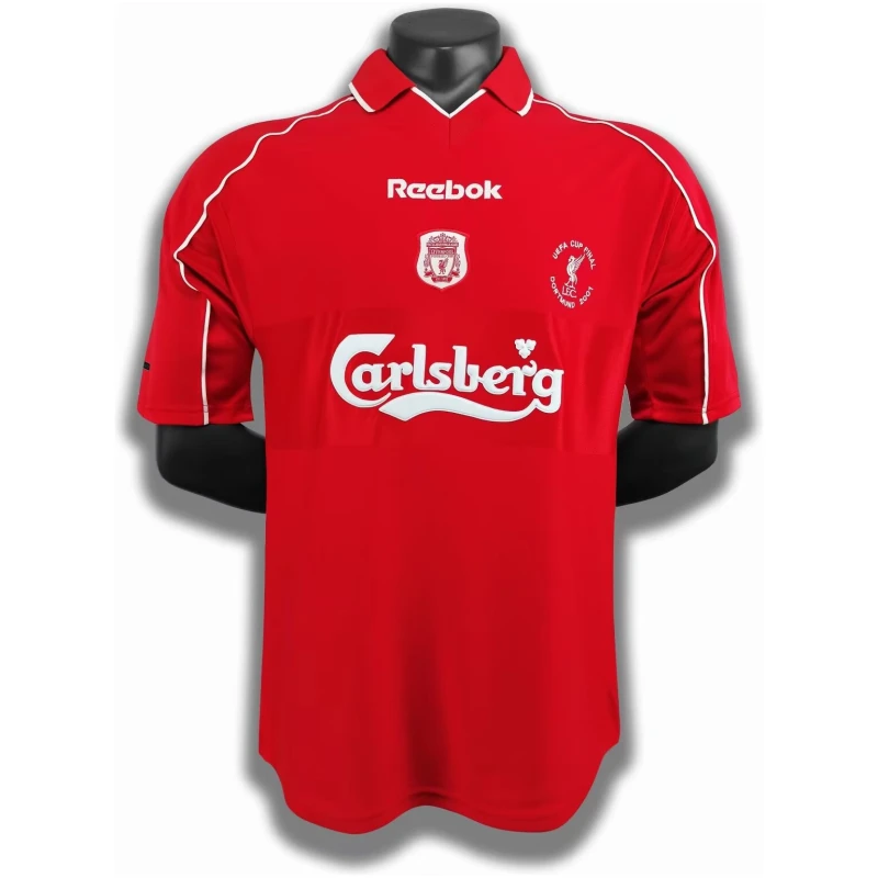 Maillot domicile rétro de Liverpool 2000/01
