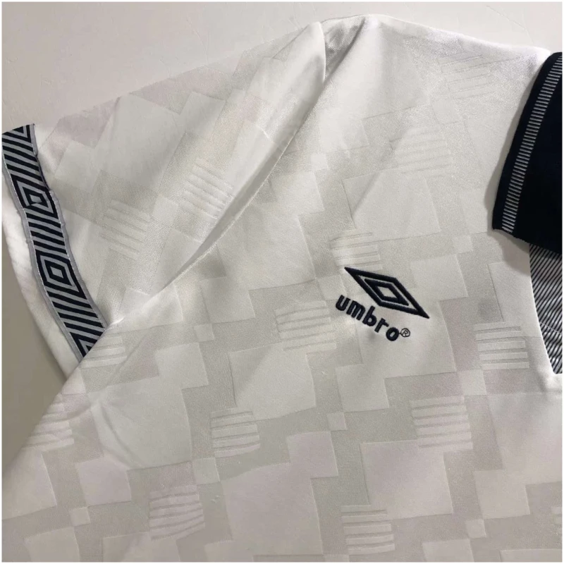 Maillot Domicile Rétro de l’Angleterre 1990