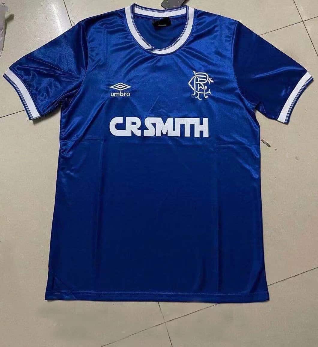 Maillot domicile rétro des Rangers 1984-1987