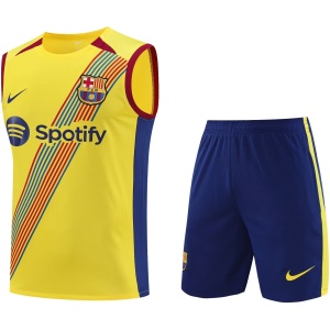 Combinaison de Singlet Barcelone Jaune 2023/24