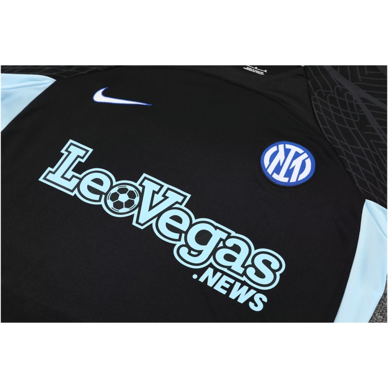 Tenue d’entraînement courte Inter Milan noire 2023/24