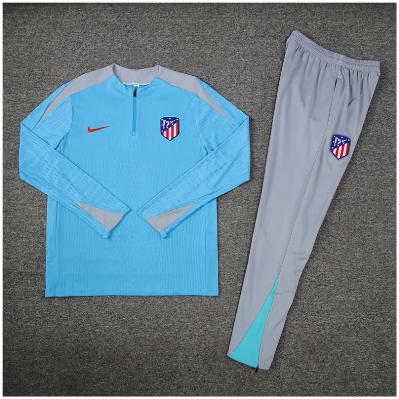 Survêtement d’entraînement Atlético Madrid Enfants Bleu Clair 2024/25