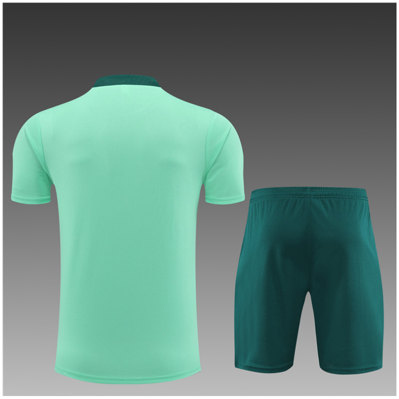 Tenue d’entraînement courte pour enfants Tottenham Hotspur vert clair 2024/25