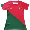 Maillot Domicile Femme du Portugal Coupe du Monde de la FIFA Qatar 2022