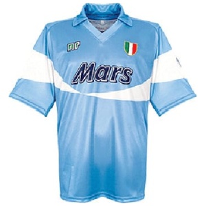 Maillot domicile rétro de Naples 1990/91