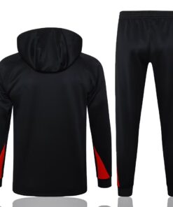 Survêtement Liverpool : Sweat à Capuche + Pantalon d’Entraînement Noir 2024/25