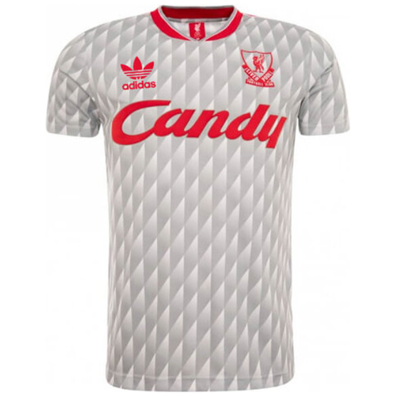 Maillot extérieur rétro de Liverpool 1989/91