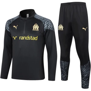 Tenue d’entraînement Olympique de Marseille Noir – Gris 2023/24