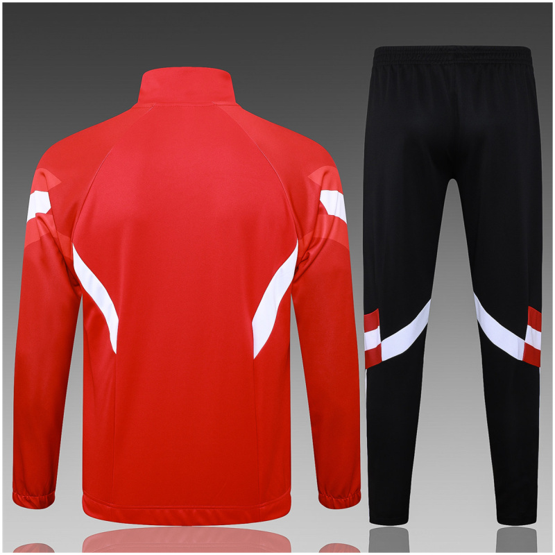 Ensemble d’entraînement pour enfants Bayern Munich Veste + Pantalon Rouge 2024/25