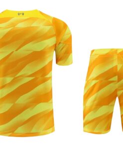 Gardien de but de Liverpool tenue jaune 2023/24