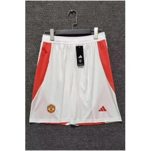 Shorts Blancs Domicile Manchester United 2024/25