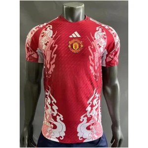 Maillot authentique spécial rouge Manchester United 2024/25 – joueur