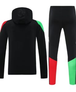 Survêtement d’entraînement Arsenal : Sweat à capuche + Pantalon Noir 2024/25