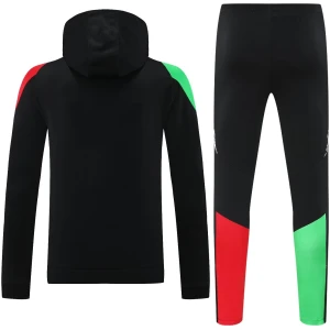 Survêtement d’entraînement Arsenal : Sweat à capuche + Pantalon Noir 2024/25