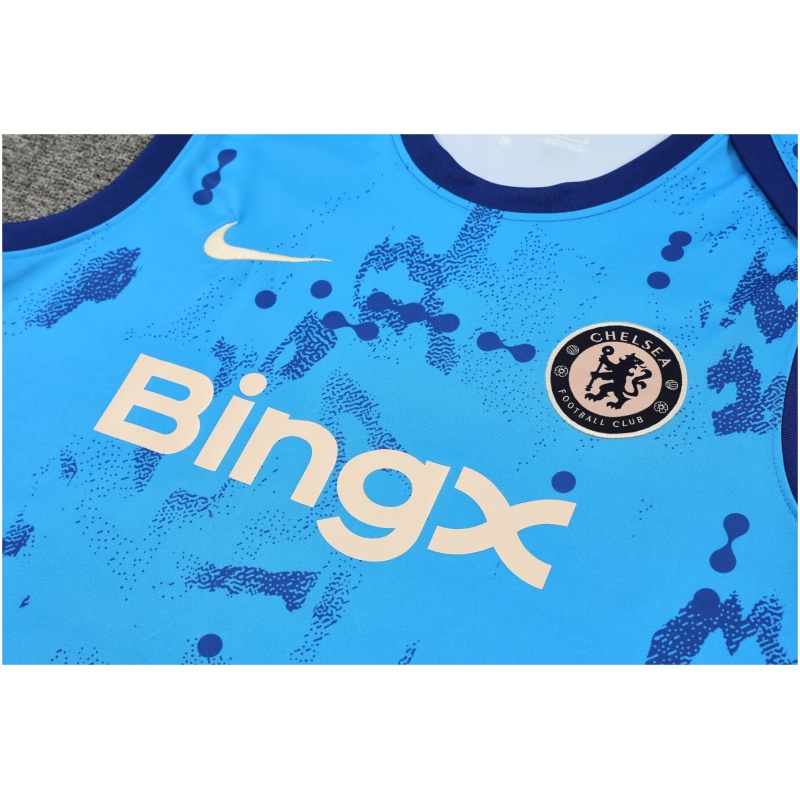 Combinaison Chelsea à motif bleu 2024/25