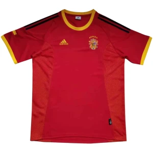 Maillot domicile rétro de l’Espagne 2002